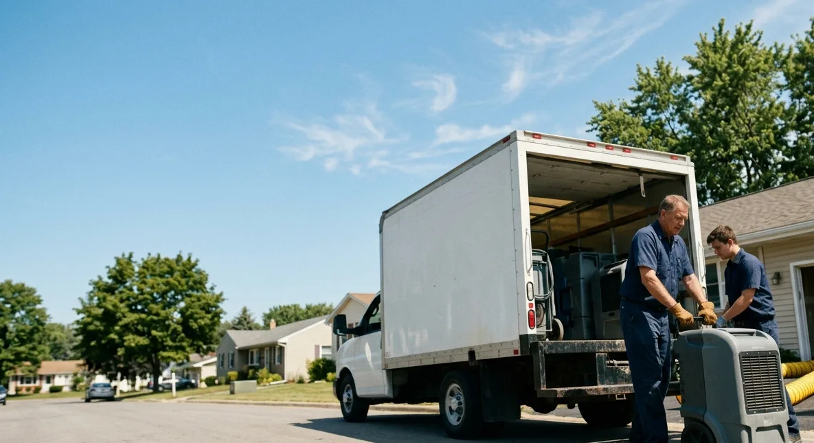 Water Damage Cleanup in Perry, OH near me